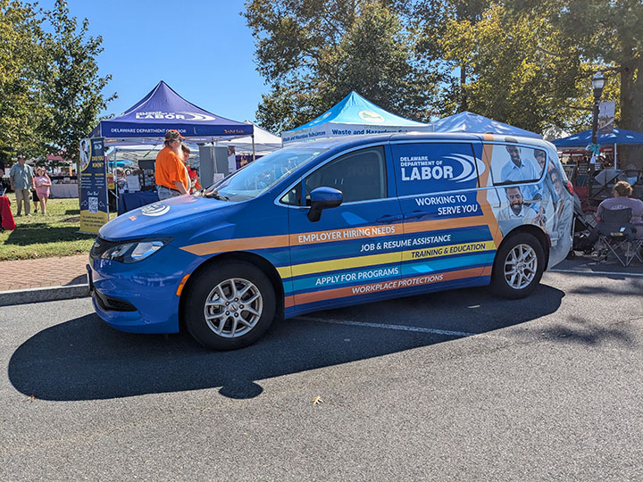 State of Delaware Van